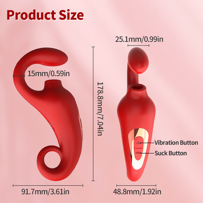 Xese Adult Toy G Spot Vibratore per succhiare il clitoride Donna che usa lo stimolante del clitoride