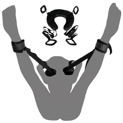 Flirt Fetish Bondage Fetter Couples Spugna cuscino giocattolo alternativo Collare Set Flirt Bondage