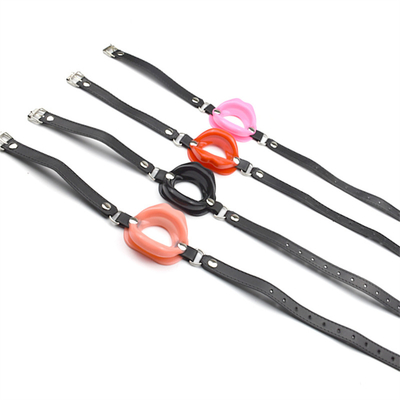 Big Lip Oral Ball Gag Bdsm Bondage Leather Bondage Restrizioni bocca aperta