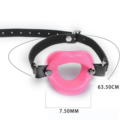 Big Lip Oral Ball Gag Bdsm Bondage Leather Bondage Restrizioni bocca aperta