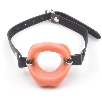 Big Lip Oral Ball Gag Bdsm Bondage Leather Bondage Restrizioni bocca aperta