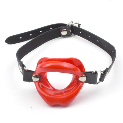 Big Lip Oral Ball Gag Bdsm Bondage Leather Bondage Restrizioni bocca aperta