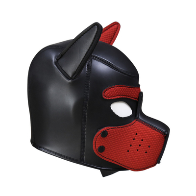 La maggior parte delle maschere da cane BDSM da schiavo giocattoli sessuali maschera da bdsm in lattice