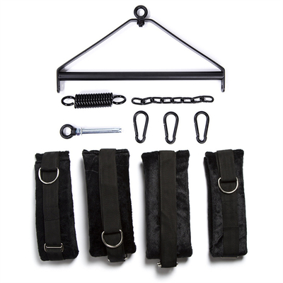 Swing sessuale in metallo con stent per treppiedi per coppie - Fetish bondage piacere mobili per adulti