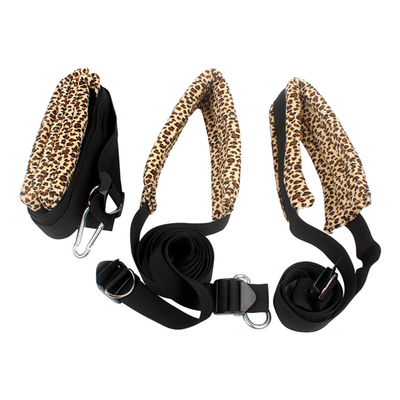 Swing sessuale in metallo con stent per treppiedi per coppie - Fetish bondage piacere mobili per adulti