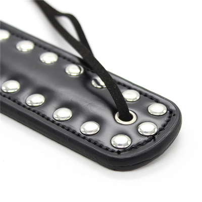 Sm Couple Toy Bondage Heart Hollow Leather Rivets Battere la regina schiaffeggiare schiaffeggiare pagaia