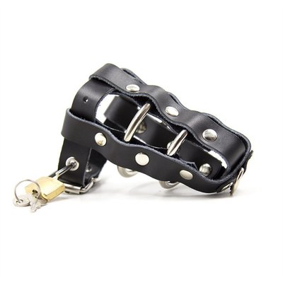 Prezzo economico cintura di dildo castità maschile cintura di castità bdsm