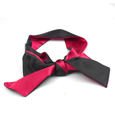 BDSM Bondage Restraint Sex Game Super Nastro Satin Maschera per gli occhi Donne adulte Nastro bendato Bondage reversibile