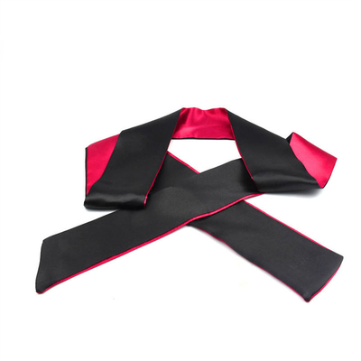BDSM Bondage Restraint Sex Game Super Nastro Satin Maschera per gli occhi Donne adulte Nastro bendato Bondage reversibile
