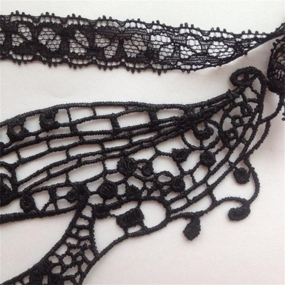 Maschera oculare a pizzo vuoto Bar Night Show Prop Mascherata Ballo Nero Maschera di pizzo sexy