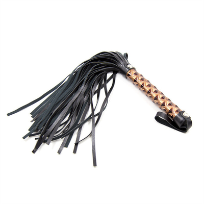 Flogger Bondage Rivet Pelle di cavallo frusta erotica feticcio restrizioni schiaffeggiare regina frusta