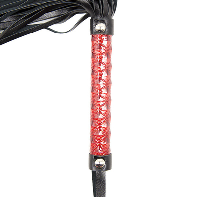Flogger Bondage Rivet Pelle di cavallo frusta erotica feticcio restrizioni schiaffeggiare regina frusta
