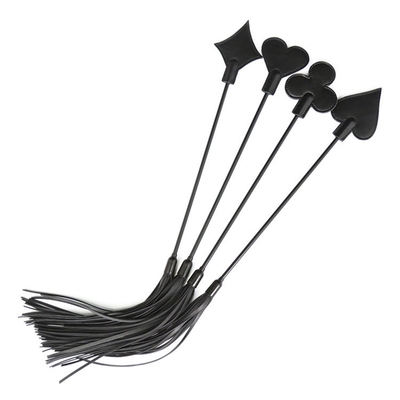 PU cuoio schiavitù solletico frusta Paddle Flogger sesso adulto gioco di ruolo frusta di cuoio