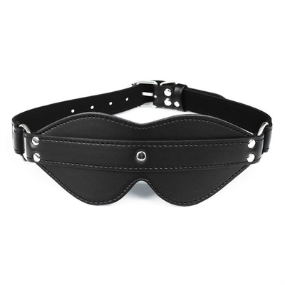 BDSM Maschera per gli occhi Bondage PU cuoio SM Gioco di gioco Sexy bend per gli uomini