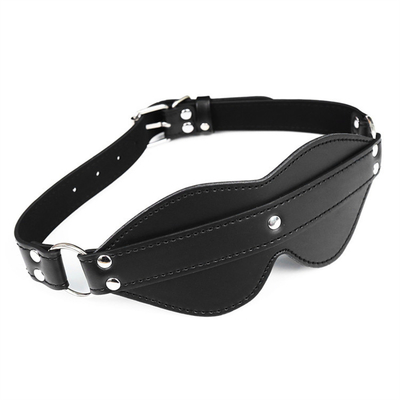 BDSM Maschera per gli occhi Bondage PU cuoio SM Gioco di gioco Sexy bend per gli uomini