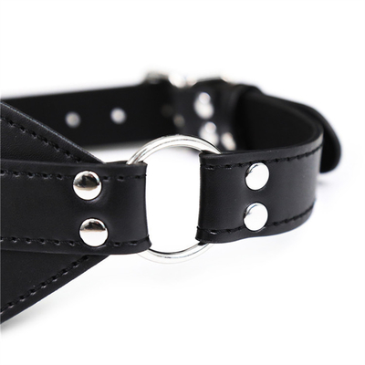 BDSM Maschera per gli occhi Bondage PU cuoio SM Gioco di gioco Sexy bend per gli uomini
