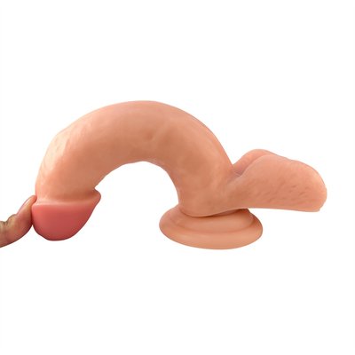 100% Sicurezza Materiale ad alta flessibilità Dildo realistico