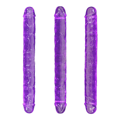 Xese Best Seller Immensi doppi teste medicali TPE di alta qualità giocattoli sessuali lesbiche grossi dildo realistici per donne