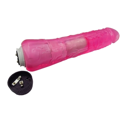Massaggiatore Dildo Sex Toys Stimulatore del clitoride Vibratore di gelatina di silicone Dildo Adult Sex Toy