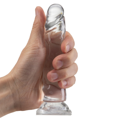 Gelatina Piccolo dildo Tazza di aspirazione Masturbazione femminile Realistic Penis G-spot Orgasmo Anale Plug Sex Toys per donne Prodotti per adulti