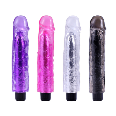 Top Vendita Donna Sex Toy Realistico Dildo Vibratore Stimolazione del pene Dildo Vibratore per la fica 22,5cm
