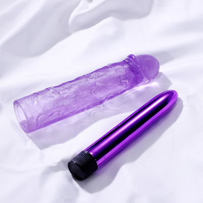 Top Vendita Donna Sex Toy Realistico Dildo Vibratore Stimolazione del pene Dildo Vibratore per la fica 22,5cm