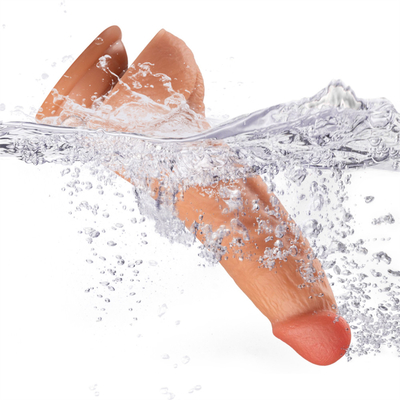 8,5 pollici Realistico PVC Dildo Sex Toy Body Safe Forte ventosa Ultra morbida