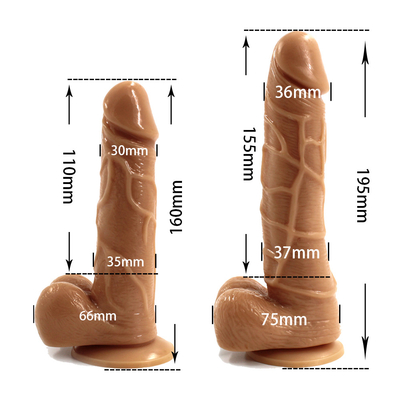 Hot Sale Classic Style 7 pollici TPE Realistic Dildo Adult Sex Toys per donne