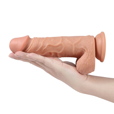 Dildo in silicone da 8 pollici con telecomando wireless Vibratore ricaricabile Dildo per donne ricaricabile dildo