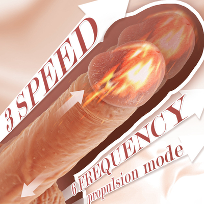 Remote wireless enorme controllo remoto realistico grande vibratore di dildo enorme spinta di dildo con forte aspirazione Love dildo