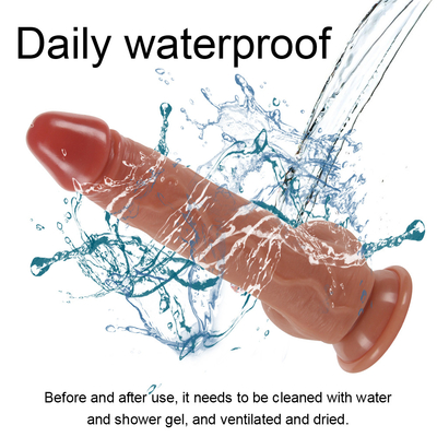 Telescopico Vibrating Spingendo Realistico Dildo Masturbazione femminile Con Tazza di Suczione Riscaldamento del pene Dildo a controllo remoto