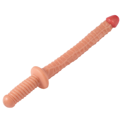 Giocattoli per adulti enormi realistici Dildo all'ingrosso per donna Donne morbide flessibili realistici marrone con all'ingrosso