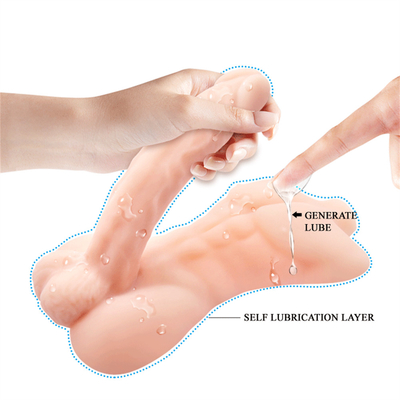 Corpo sicuro vero pene giocattoli sessuali 8 pollici silicone dildo per donne fica masturbare