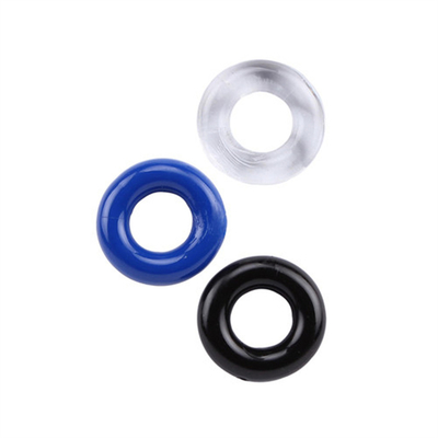 Pacchetto di 3 Strumenti Sessuali Eresione Orgasmica Anello di cazzo di silicone per uomini