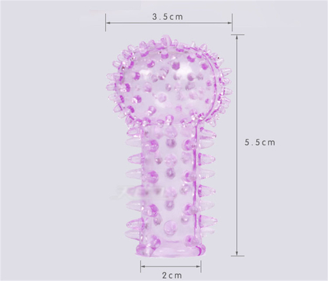 Ingrosso Silicone Manica Blu Anello Sex Toys