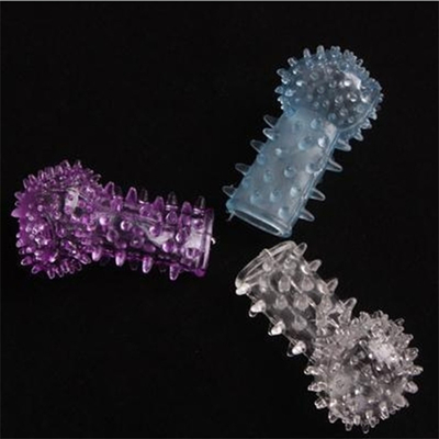 Ingrosso Silicone Manica Blu Anello Sex Toys