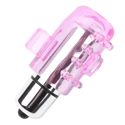 Anello Vibratore Penis Ritardo dell' Eiaculazione Manica Vibratore Anello Penis Gomma Per Uomo