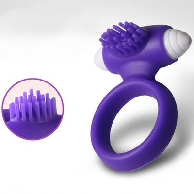 Anello da gallo maschile più duraturo per scuotere anello vibratore per giocattoli sessuali maschili