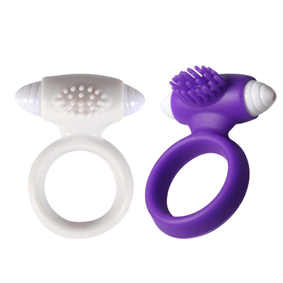 Anello da gallo maschile più duraturo per scuotere anello vibratore per giocattoli sessuali maschili