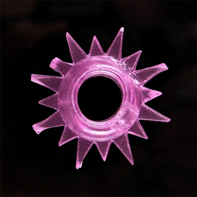Materiale di gomma molle di Ring Adult Sex Product Sleeve del gallo impermeabile del pene
