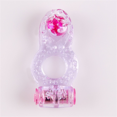 Anello del cazzo Vibratore del pene Anello con perline per la stimolazione extra