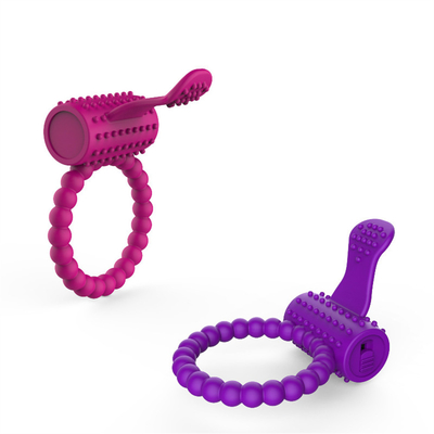Prodotti sessuali di alta qualità Confortevoli anelli per pene maschile con vibratore per uomini