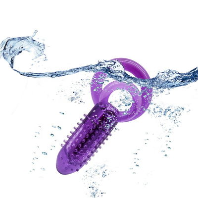 Doppia motrice Mini Vibratore Vibratore per il dito Clitoride Anal Pussy Donne Adulte