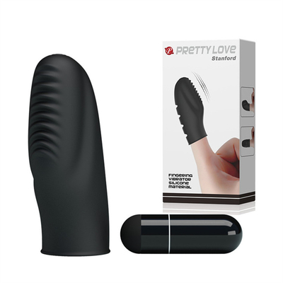 Giocattoli di masturbazione femminile di alta qualità Interfinger amante Vibratore femminile per le dita Sex Toys