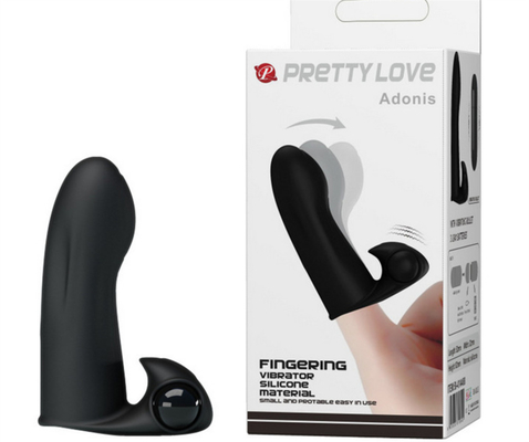 Giocattoli di masturbazione femminile di alta qualità Interfinger amante Vibratore femminile per le dita Sex Toys