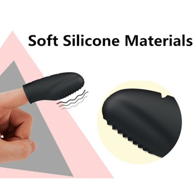 Giocattoli di masturbazione femminile di alta qualità Interfinger amante Vibratore femminile per le dita Sex Toys