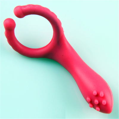 Migliori giocattoli di vendita del sesso che vibrano i morsetti del capezzolo con il vibratore del punto G per le donne