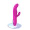Il vibratore doppio di riscaldamento del dildo del silicone per il clitoride del punto G della donna stimola i giocattoli adulti del sesso