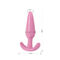 Il sesso anale impermeabile gioca rosa materiale/porpora del TPE del silicone del massaggiatore della prostata
