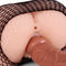 Estremità femminile della vagina artificiale realistica maschio realistica 120mm femminile del masturbatore